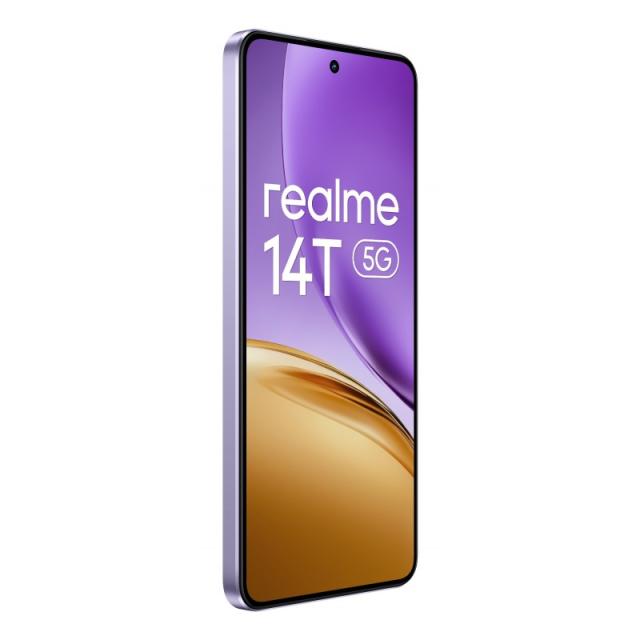 realme - 14T 16,9 cm (6.67") Android 15 5G 8 GB 256 GB 6000 mAh Púrpura