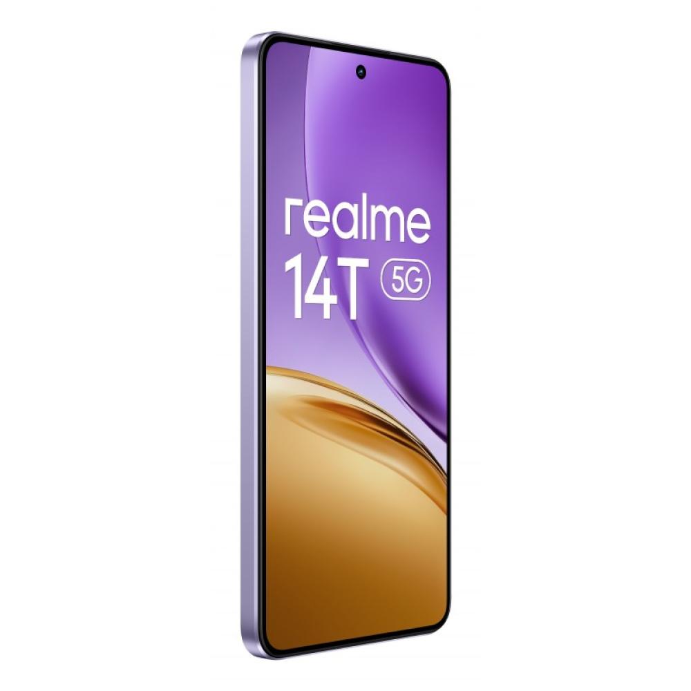 realme - 14T 16,9 cm (6.67") Android 15 5G 8 GB 256 GB 6000 mAh Púrpura