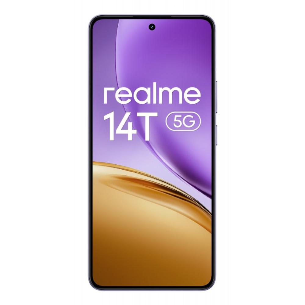 realme - 14T 16,9 cm (6.67") Android 15 5G 8 GB 256 GB 6000 mAh Púrpura