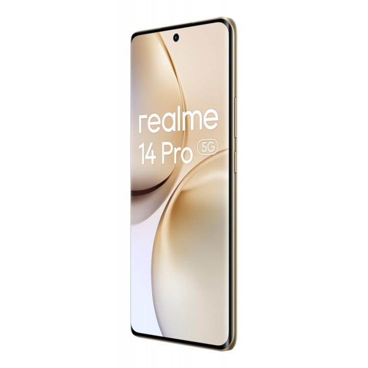 realme - 14 Pro 5G 17,2 cm (6.77") SIM doble Android 15 USB Tipo C 8 GB 256 GB 6000 mAh Blanco