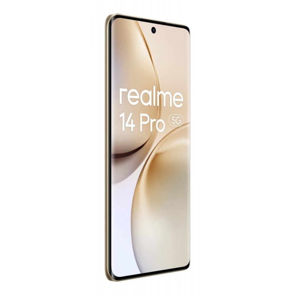 realme - 14 Pro 5G 17,2 cm (6.77") SIM doble Android 15 USB Tipo C 8 GB 256 GB 6000 mAh Blanco
