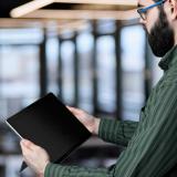 StarTech.com - Filtro de Privacidad Táctil Mate de 4 Vías para Surface Pro 4/5/6/7/7+ de 12.3in - Anti Luz Azul - Ángulo de Visi