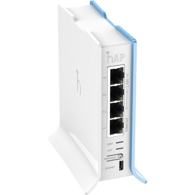 Mikrotik - RB941-2ND-TC punto de acceso inalámbrico 300 Mbit/s Azul, Blanco