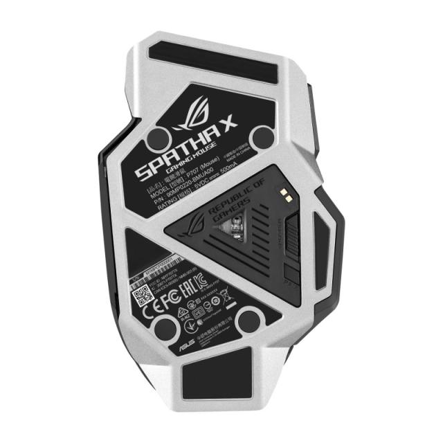 ASUS - ROG Spatha X ratón Juego mano derecha RF Wireless + USB Type-C Óptico 19000 DPI