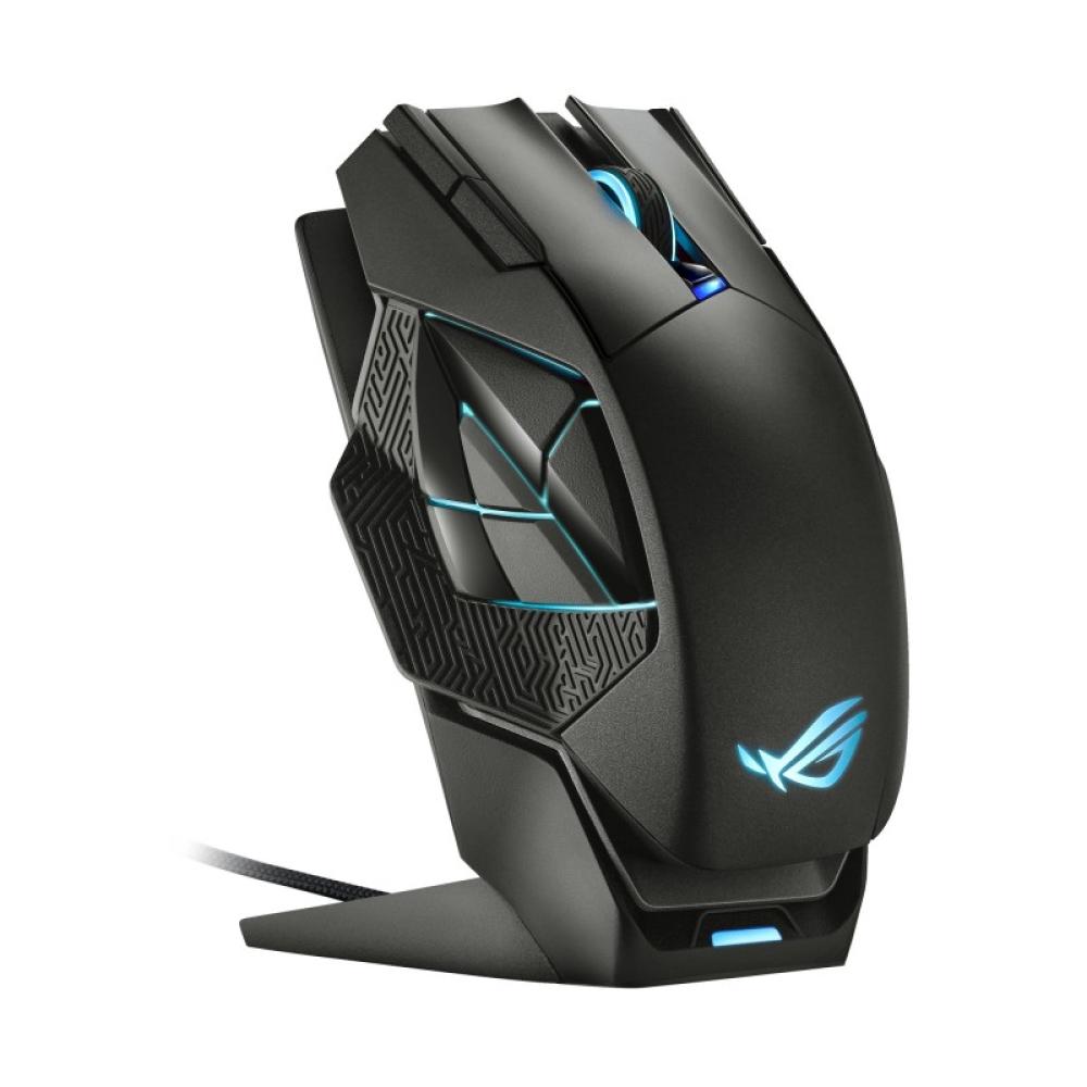 ASUS - ROG Spatha X ratón Juego mano derecha RF Wireless + USB Type-C Óptico 19000 DPI