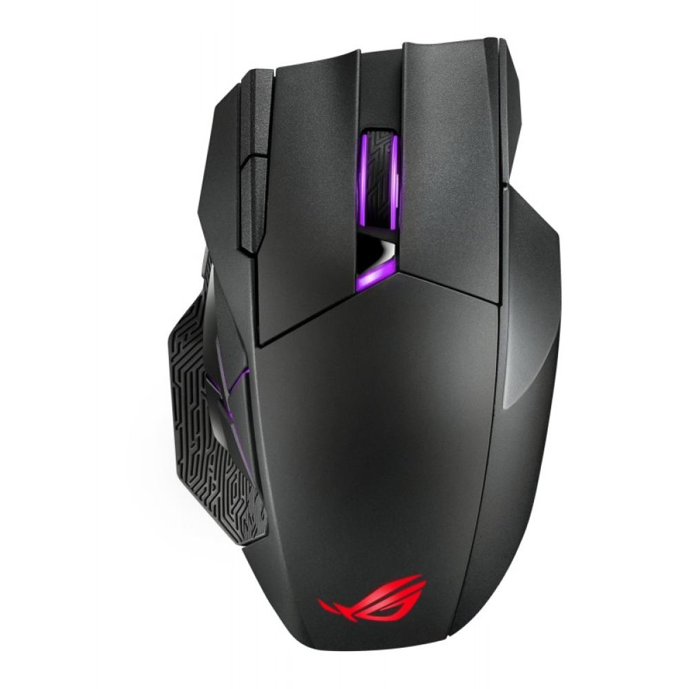ASUS - ROG Spatha X ratón Juego mano derecha RF Wireless + USB Type-C Óptico 19000 DPI