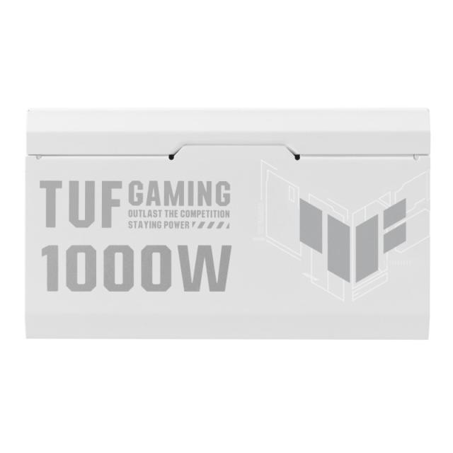 ASUS - TUF Gaming 1000W Gold White Edition unidad de fuente de alimentación 20+4 pin ATX ATX Blanco