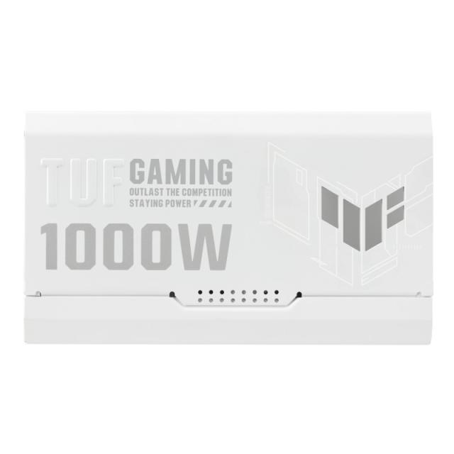 ASUS - TUF Gaming 1000W Gold White Edition unidad de fuente de alimentación 20+4 pin ATX ATX Blanco