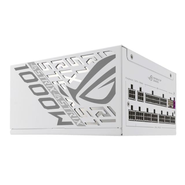 ASUS - ROG -STRIX-1000P-GAMING-WHITE unidad de fuente de alimentación 1000 W 20+4 pin ATX ATX Blanco