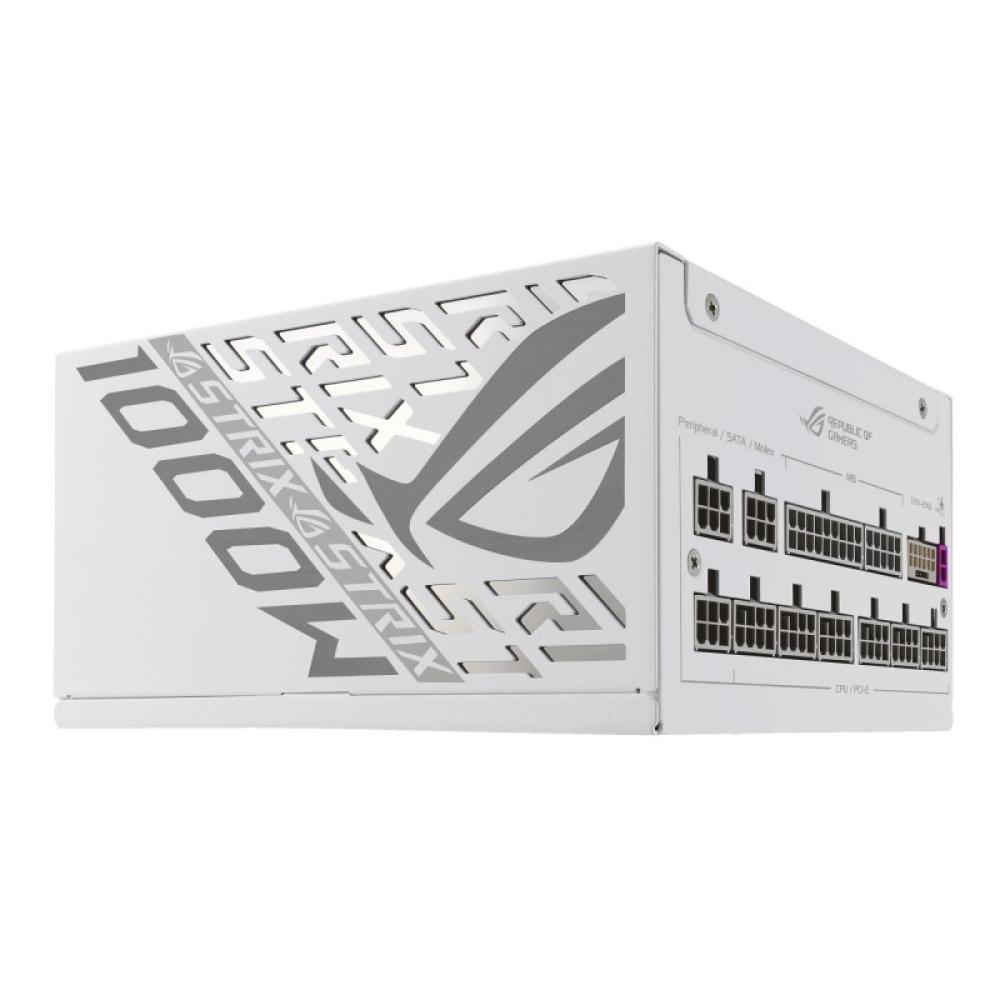 ASUS - ROG -STRIX-1000P-GAMING-WHITE unidad de fuente de alimentación 1000 W 20+4 pin ATX ATX Blanco