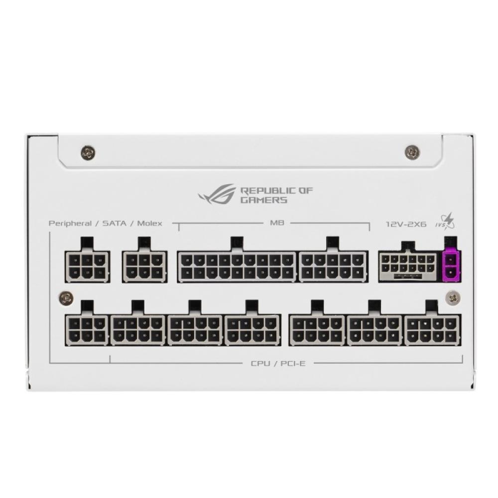 ASUS - ROG -STRIX-1000P-GAMING-WHITE unidad de fuente de alimentación 1000 W 20+4 pin ATX ATX Blanco