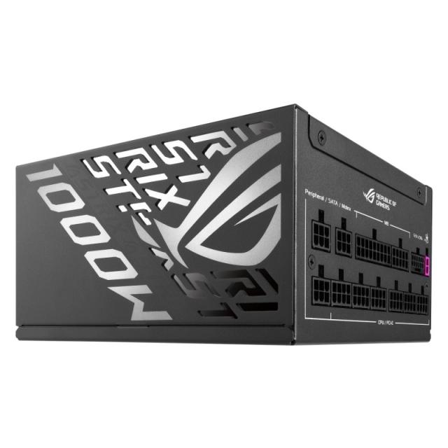 ASUS - ROG STRIX-1000P-GAMING unidad de fuente de alimentación 1000 W 20+4 pin ATX ATX Negro, Plata
