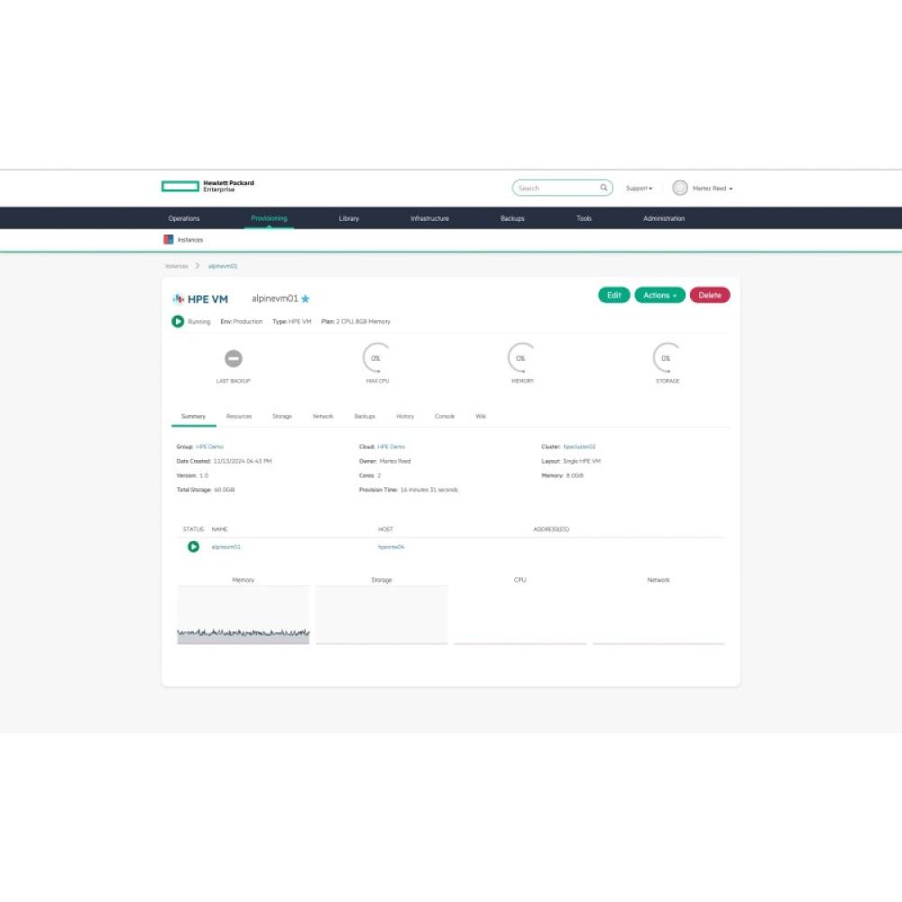 HPE - Morpheus VM Essentials Software per Socket 1-year E-LTU