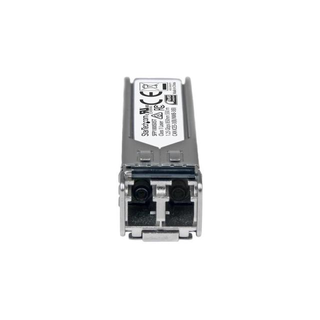 StarTech.com - Módulo Transceptor SFP no Codificado MSA - 1000BASE-SX - Transceptor Óptico de Fibra Multimodo (MMF) de 1GbE - SF
