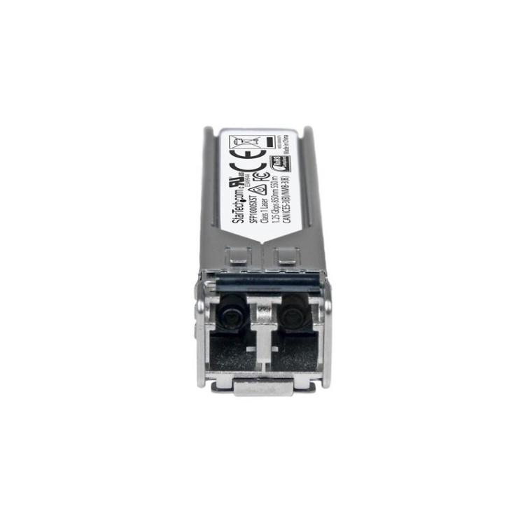 StarTech.com - Módulo Transceptor SFP no Codificado MSA - 1000BASE-SX - Transceptor Óptico de Fibra Multimodo (MMF) de 1GbE - SF