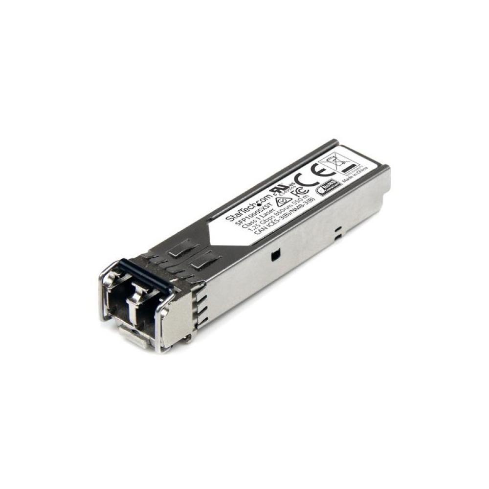 StarTech.com - Módulo Transceptor SFP no Codificado MSA - 1000BASE-SX - Transceptor Óptico de Fibra Multimodo (MMF) de 1GbE - SF
