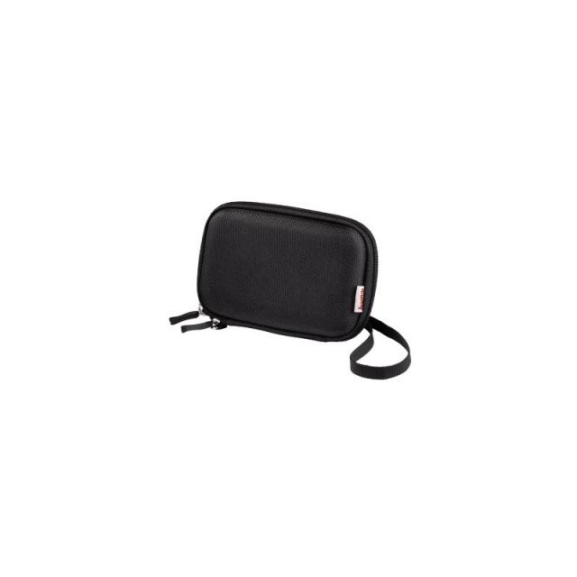 Hama - Funda Protectora para Disco Duro, HHD/SSD, Hasta 2,5 ", Materiales: EVA, Color Negro, Dimensiones Ext: 10,2 x 3,6 x 16 cm