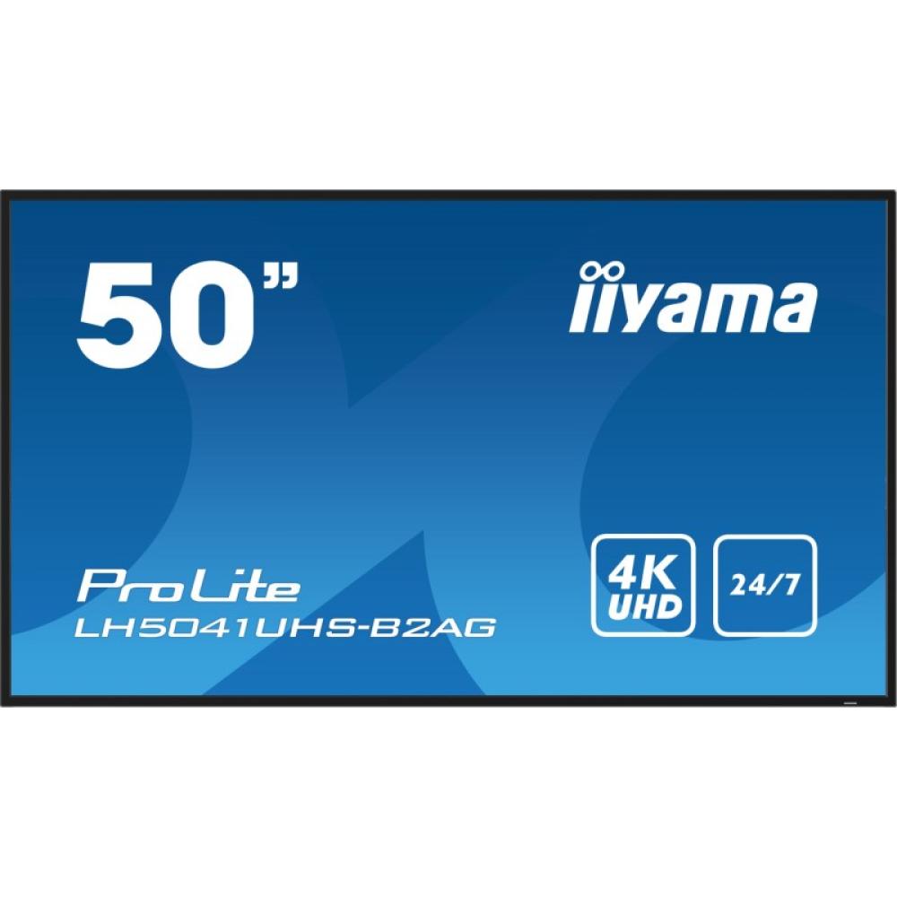 iiyama - LH5041UHS-B2AG pantalla de señalización Pantalla plana para señalización digital 127 cm (50") LCD 500 cd / m² 4K Ultra