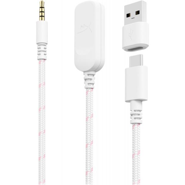 HyperX - Cloud III - Auriculares gaming (blancos/rosas)