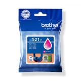 Brother - LC521M cartucho de tinta 1 pieza(s) Original Magenta