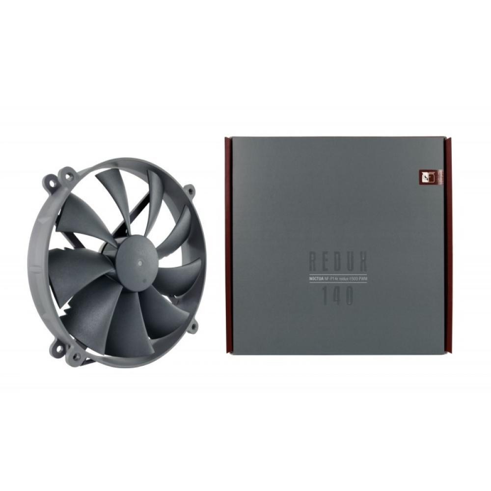 Noctua - NF-P14R REDUX-1500 PWM sistema de refrigeración para ordenador Procesador Ventilador 14 cm Gris