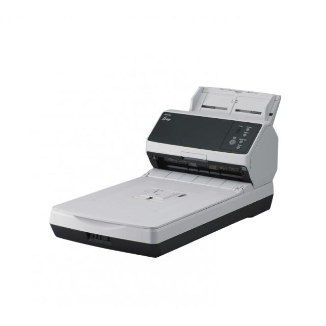 Ricoh - fi-8250 Alimentador automático de documentos (ADF) + escáner de alimentación manual 600 x 600 DPI A4 Negro, Gris