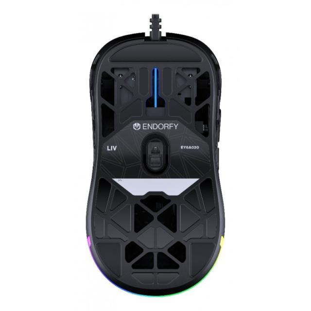ENDORFY - LIV ratón Juego Ambidextro USB tipo A Óptico 12000 DPI