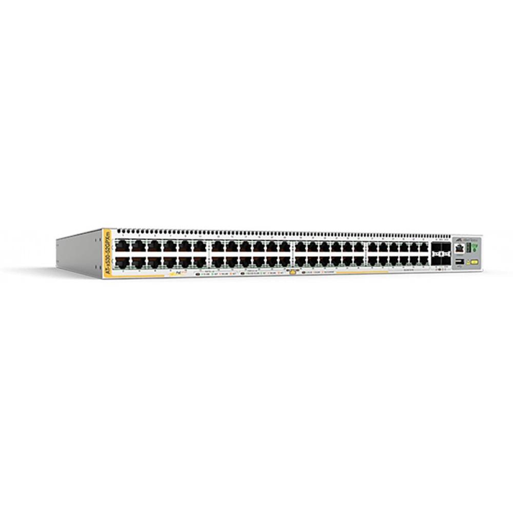 Allied Telesis - x530-52GPXm Gestionado L3 Gigabit Ethernet (10/100/1000) Energía sobre Ethernet (PoE) Gris