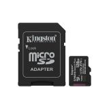 Kingston Technology - 128GB microSDXC Canvas Select Plus Gen3 150MB/s A1 (Incluye adaptador de SD)