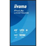 iiyama - LH4375UHS-B2AG pantalla de señalización Pantalla plana para señalización digital 108 cm (42.5") LCD Wifi 500 cd / m² 4K