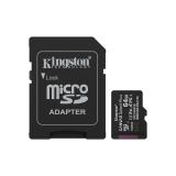 Kingston Technology - 64GB microSDXC Canvas Select Plus Gen3 100MB/s A1 (Incluye adaptador de SD)