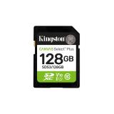 Kingston Technology - 128 GB SDXC Canvas Select Plus Gen3 150 MB/s C10 UHS-I U1 V10