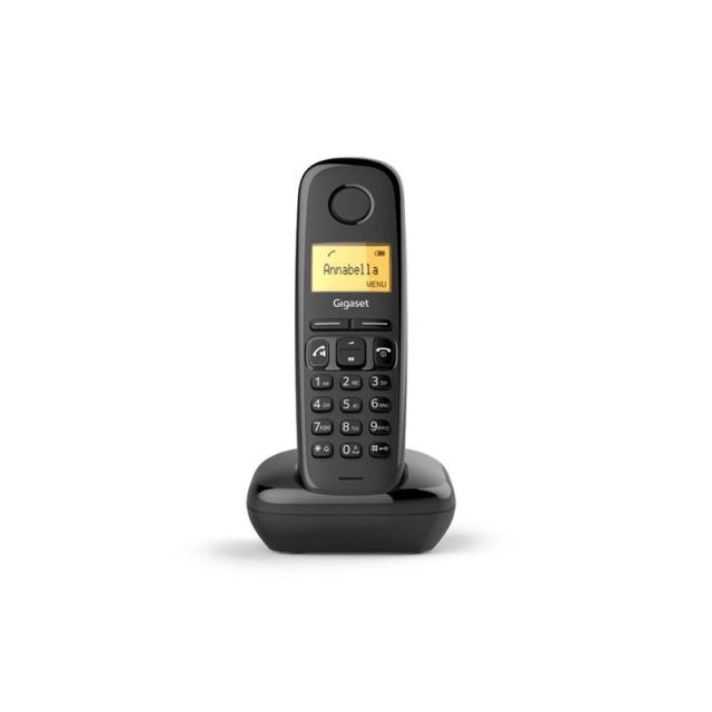 Gigaset - A270 Teléfono DECT Identificador de llamadas Negro