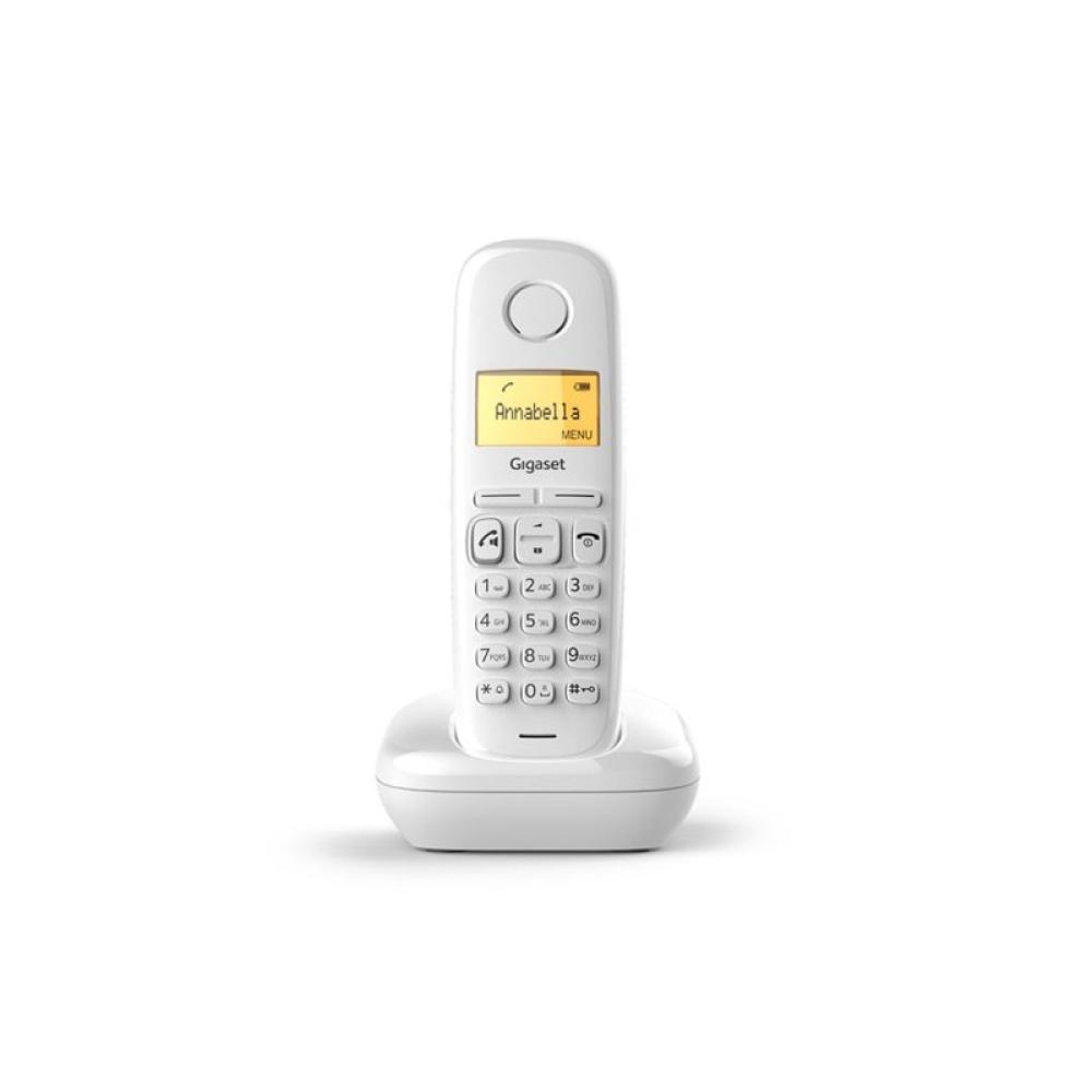 Gigaset - A270 Teléfono DECT Identificador de llamadas Blanco