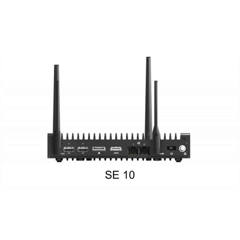 Lenovo - ThinkEdge SE10 Intel Atom® x6425RE 8 GB DDR4-SDRAM 256 GB SSD Windows 10 IoT Enterprise Mini PC Negro