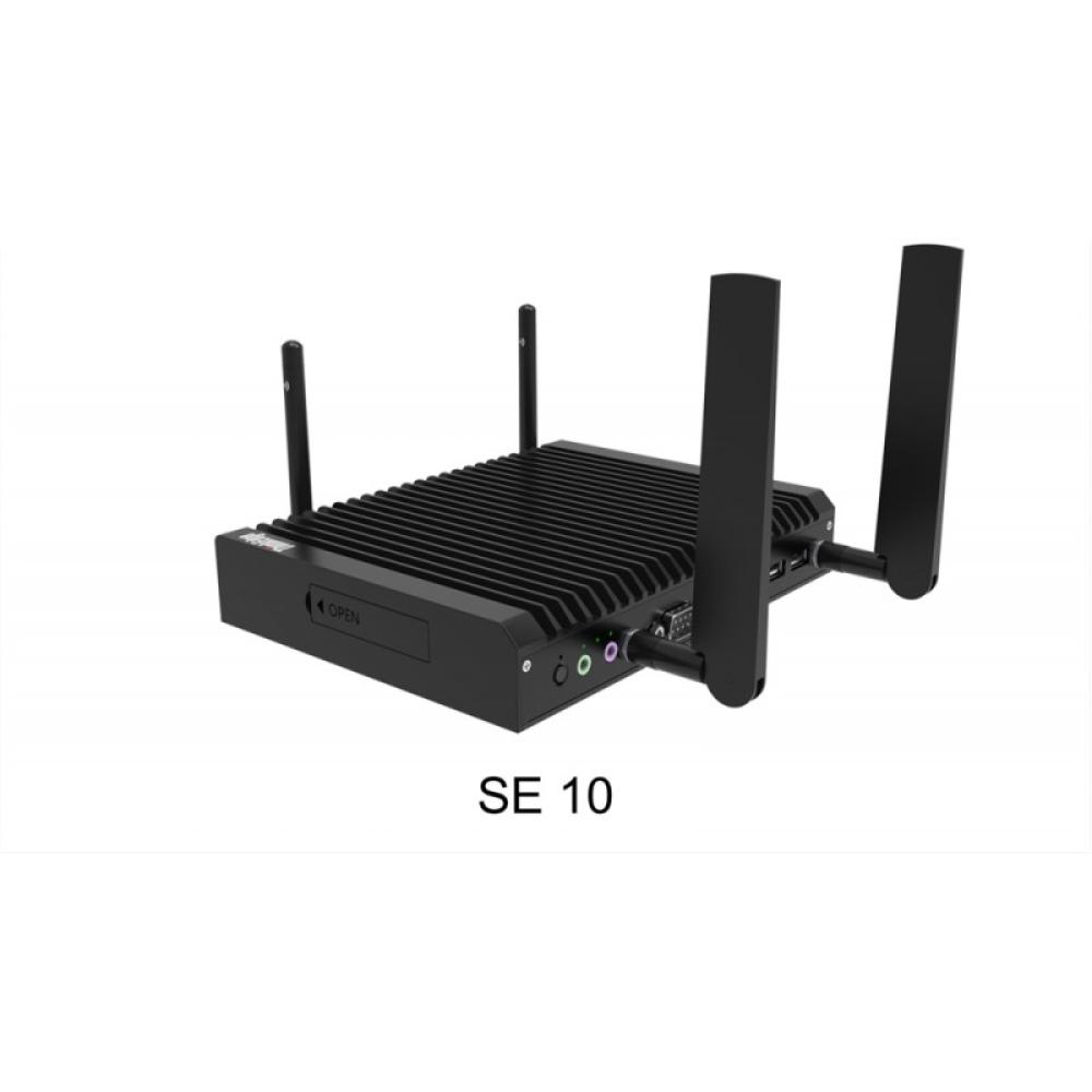 Lenovo - ThinkEdge SE10 Intel Atom® x6425RE 8 GB DDR4-SDRAM 256 GB SSD Windows 10 IoT Enterprise Mini PC Negro