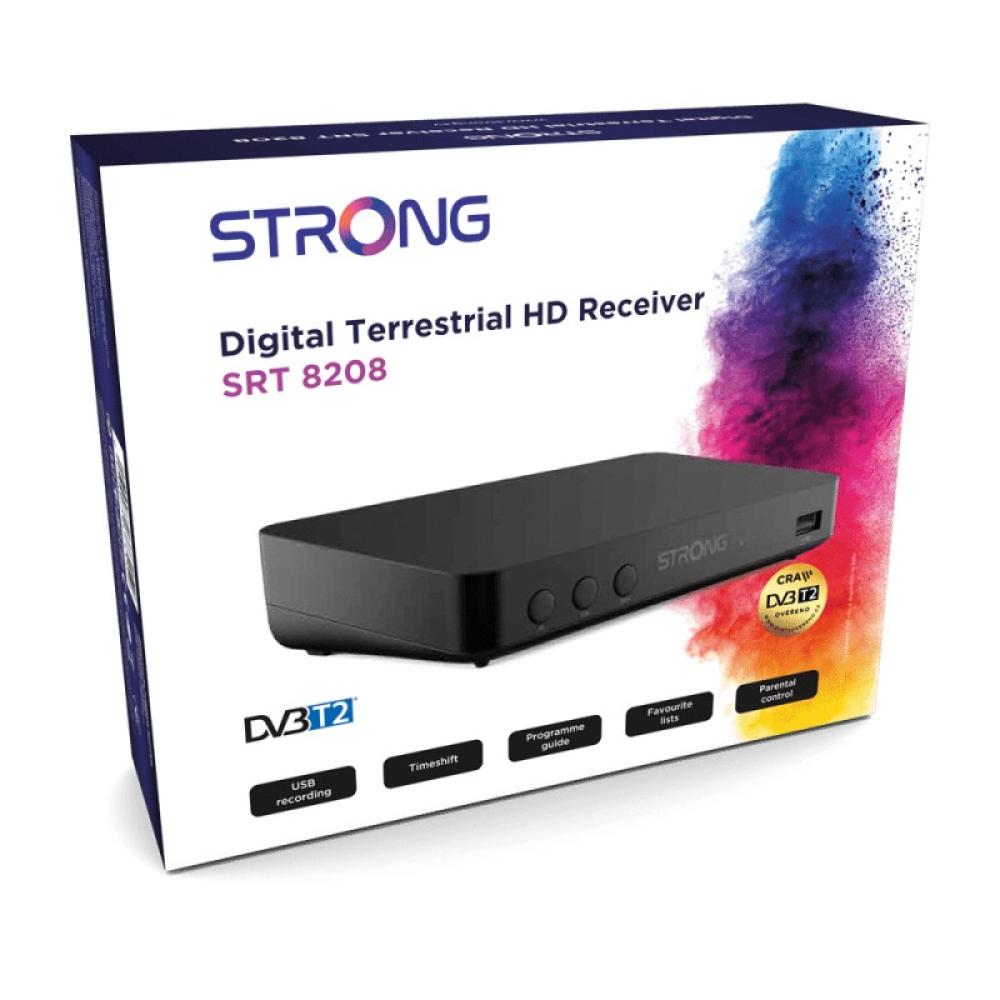 Strong - SRT 8208 Ethernet (RJ-45) Negro