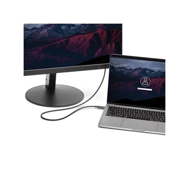 StarTech.com - Cable de 1m USB-C a Mini DisplayPort - 4K 60Hz - Negro - Adaptador USB 3.1 Tipo C a mDP