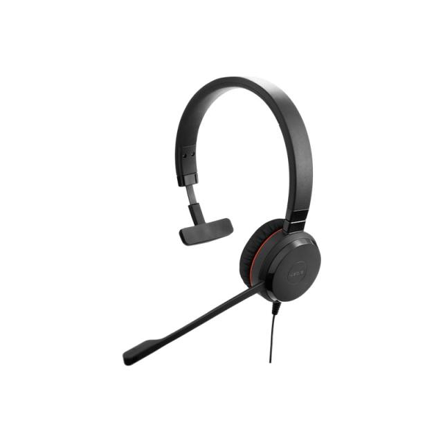 Jabra - Evolve 30 II Auriculares Alámbrico Diadema Oficina/Centro de llamadas USB Type-C / USB Type-A Negro - 5393-823-369