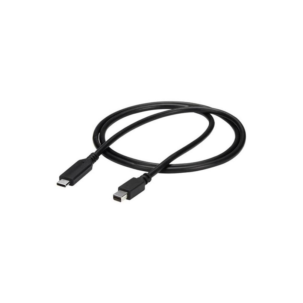 StarTech.com - Cable de 1m USB-C a Mini DisplayPort - 4K 60Hz - Negro - Adaptador USB 3.1 Tipo C a mDP