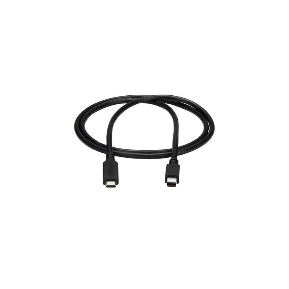 StarTech.com - Cable de 1m USB-C a Mini DisplayPort - 4K 60Hz - Negro - Adaptador USB 3.1 Tipo C a mDP
