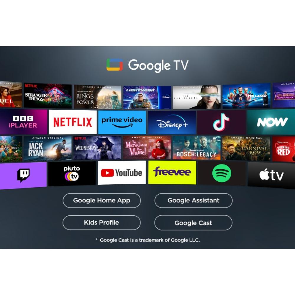 TCL - P7K 43P7K Televisor 109,2 cm (43") 4K Ultra HD Smart TV Wifi Metálico 430 cd / m²