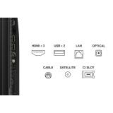 TCL - P7K 43P7K Televisor 109,2 cm (43") 4K Ultra HD Smart TV Wifi Metálico 430 cd / m²