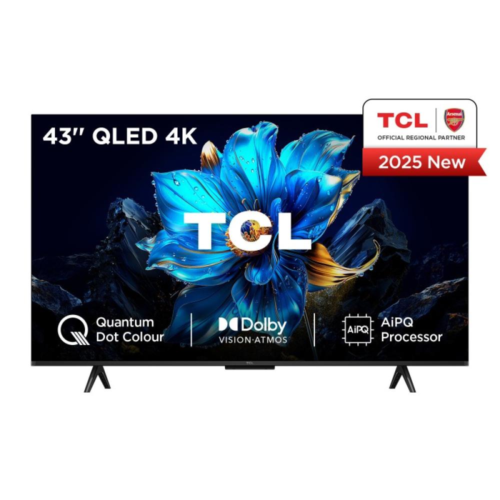 TCL - P7K 43P7K Televisor 109,2 cm (43") 4K Ultra HD Smart TV Wifi Metálico 430 cd / m²