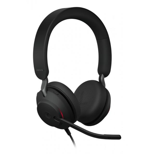 Jabra - Evolve2 40 SE Auriculares Alámbrico Diadema Llamadas/Música USB Type-C / USB Type-A Negro - 24189-989-799