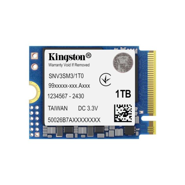 Kingston Technology - 1000G NV3 M.2 2230 NVMe SSD