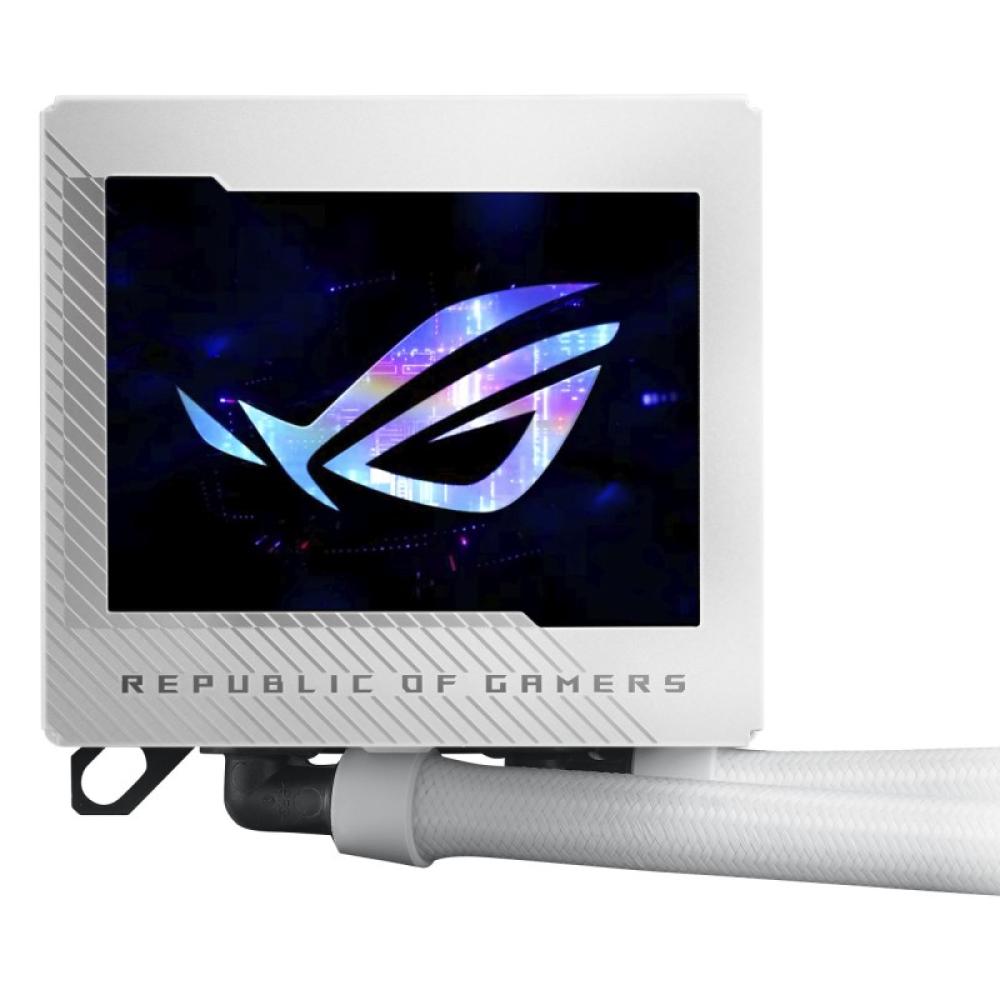 ASUS - ROG RYUJIN III 240 ARGB White Edition Procesador Sistema de refrigeración líquida todo en uno 12 cm Blanco 1 pieza(s)