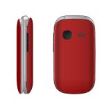 Funker - E300 Max Audio 3 4G – Teléfono con tapa – Rojo