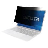 DICOTA - D50018-2MG filtro para monitor 39,6 cm (15.6") Portátil Filtro de privacidad para pantallas sin marco