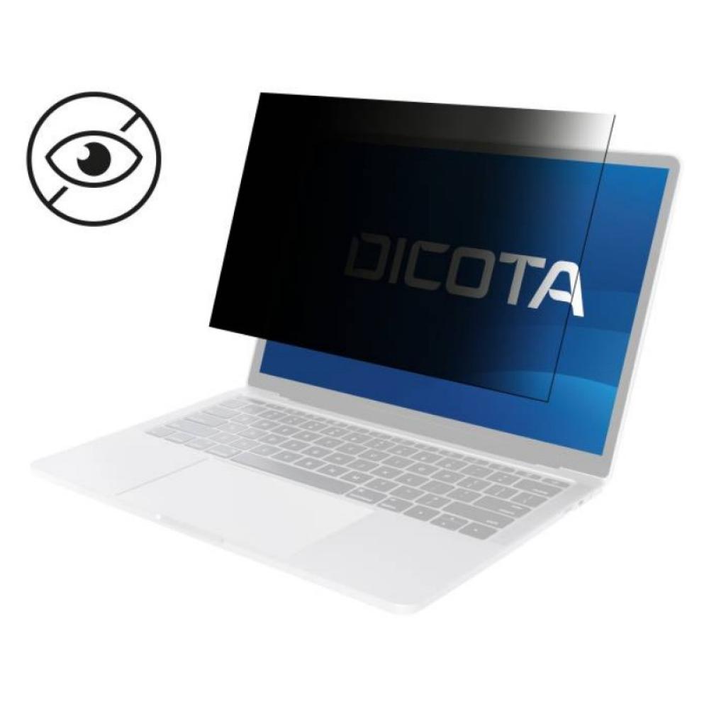 DICOTA - D50018-2MG filtro para monitor 39,6 cm (15.6") Portátil Filtro de privacidad para pantallas sin marco